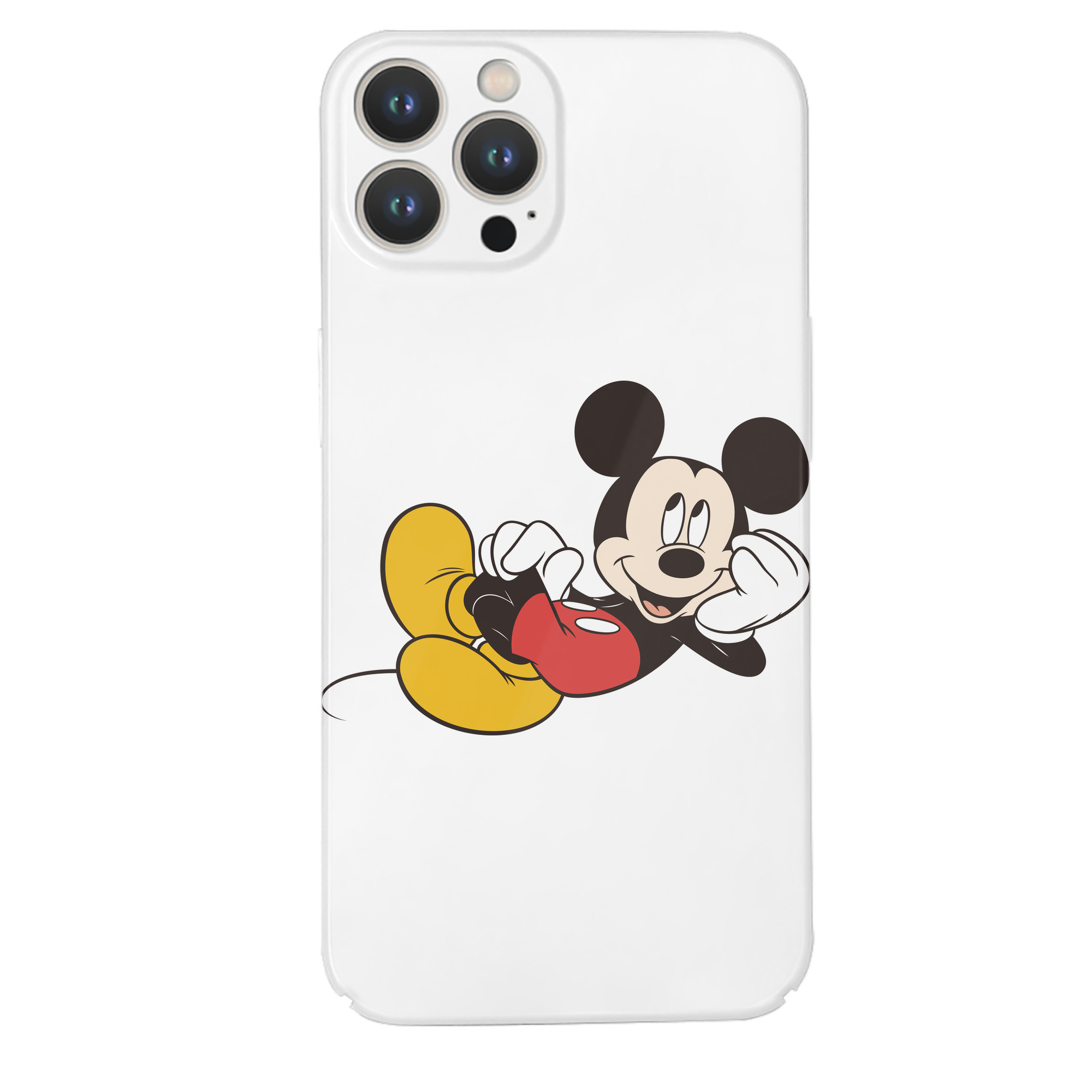 （画像用） ミッキーマウス Mickey Mouse 【iPhone 14シリーズ対応】ハードケース